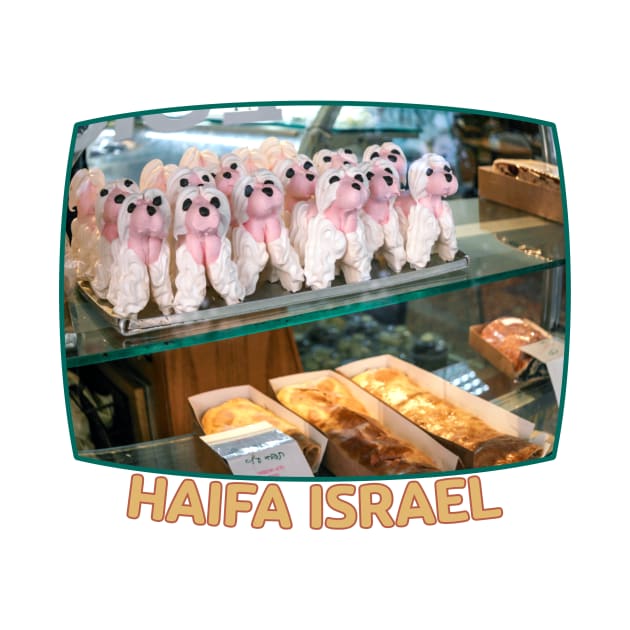 Israel, Haifa. Poodles in a Bakery by UltraQuirky