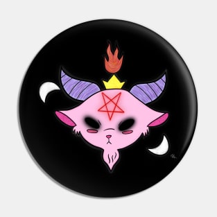 Kawaii Baphomet Pin