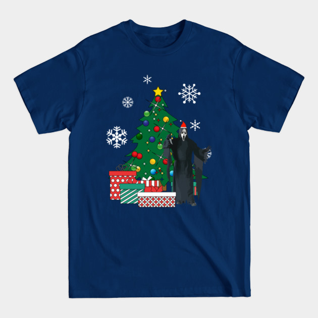 Disover Scream Ghostface Around The Christmas Tree - Scream - T-Shirt