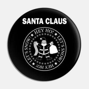 Punk Santa Claus Pin