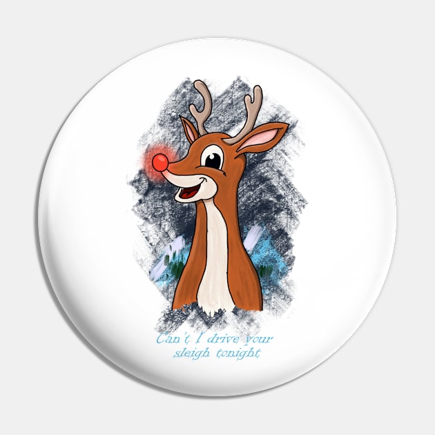 Rudolph Pin by Shapetrix