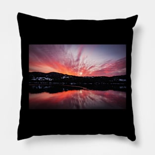 Sunrise in Alaska Pillow