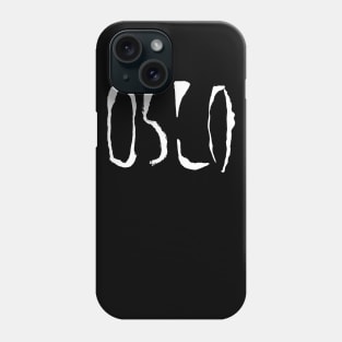 Oslo (Capital of Norway) Writing Calligraphy Phone Case