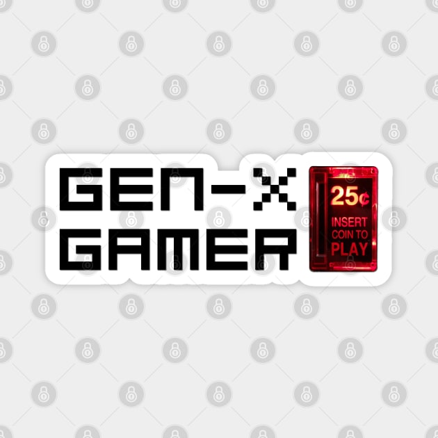 Gen X Gamer Magnet by chilangopride