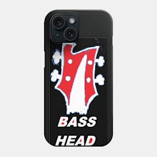 Bass Head by LowEndGraphics Phone Case