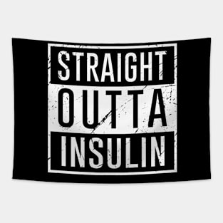 Straight Outta Insulin Tapestry