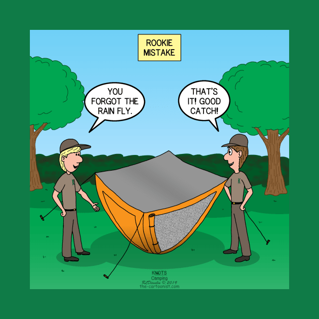 Camping Rookie Mistake by OutToLunch
