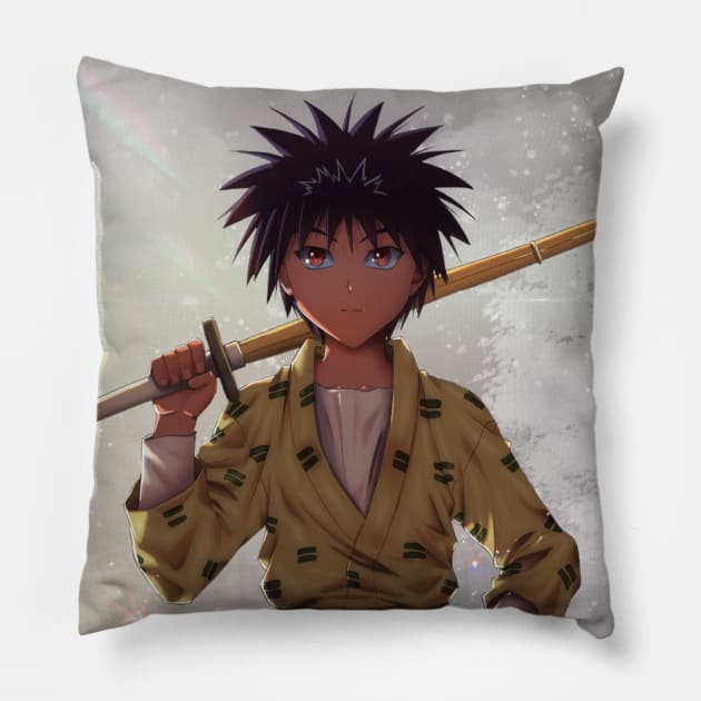 Yahiko Myoujin Rurouni Kenshin Pillow by DeyvidEndo182