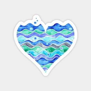 A sea of Love Magnet