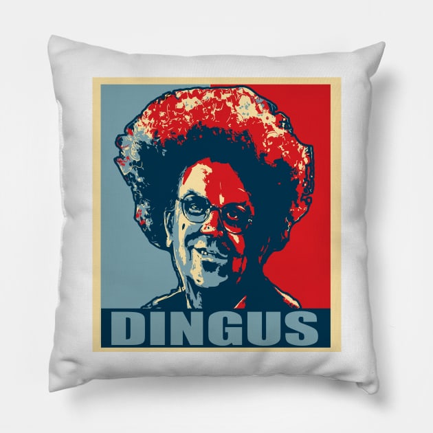 Dingus part deux Pillow by Python Patrol