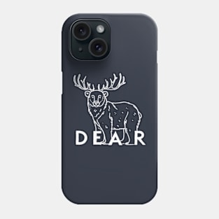 The bear deer Phone Case