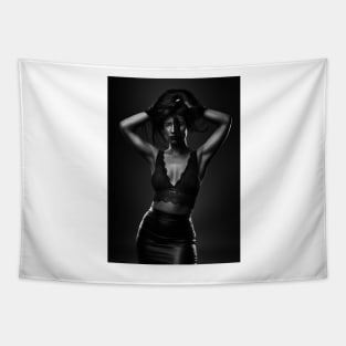 Glamorous hispanic beauty Tapestry