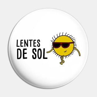 Lentes de Sol - Spanish Puns Collection Pin