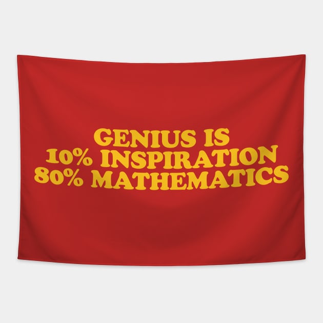 Genius - Math Lovers Tapestry by vo_maria