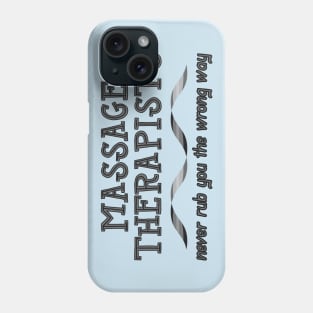 Massage Therapists Rub Phone Case