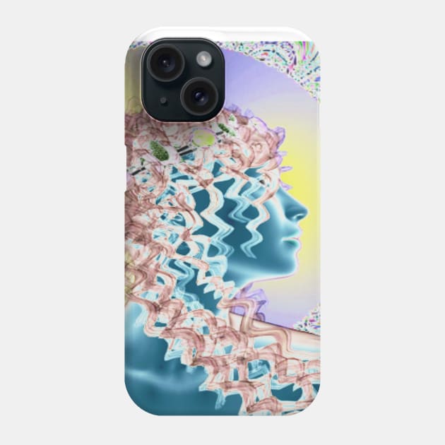 Psychedelic new romantic Phone Case by icarusismartdesigns