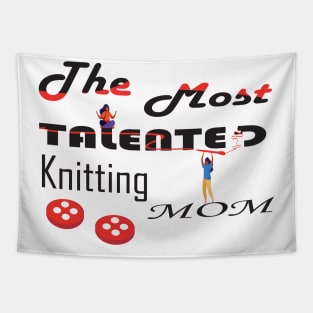 the knitting mom Tapestry