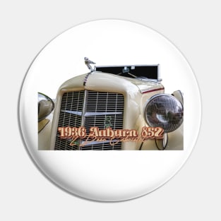 1936 Auburn 852 2 Door Cabriolet Pin