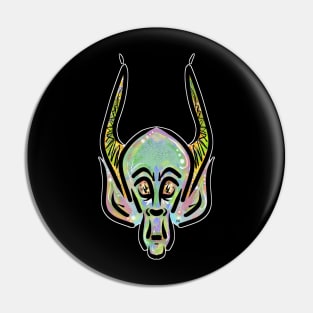 Green Demon Pin