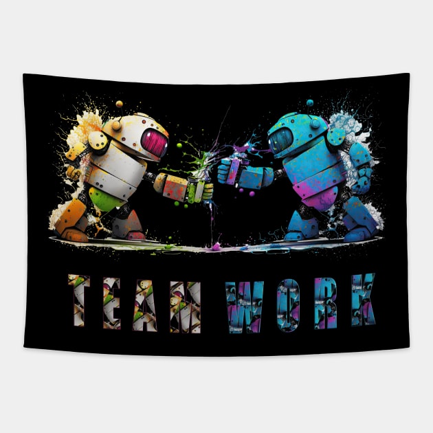 Teamwork Tapestry by Urban Archeology Shop Gallery