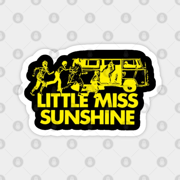 little miss sunshine Magnet by CLOSE THE DOOR PODCAST