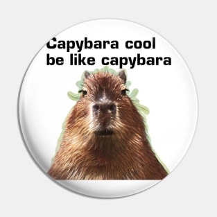 capybara cool Pin