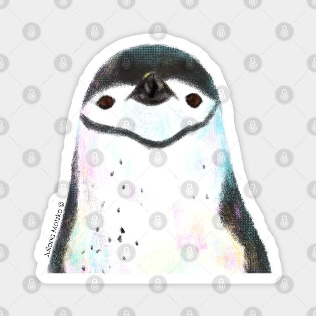 Chinstrap Penguin Magnet by julianamotzko
