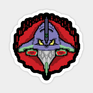 eva unit 01 pixel Magnet