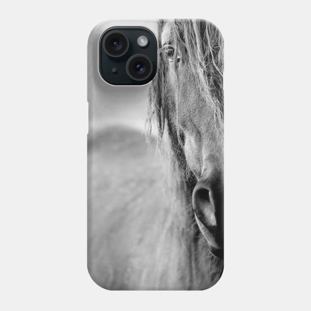 Wild horse Phone Case by Tomas Hudolin