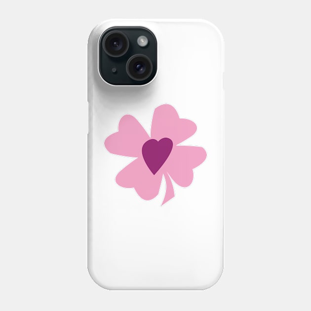 Heart Clover Phone Case by EunsooLee