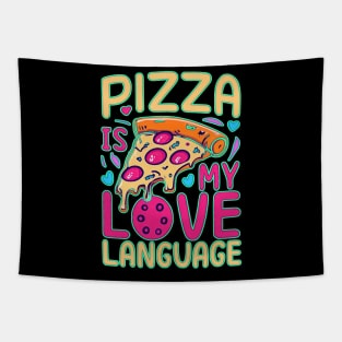 Pizza is my Love Language Tapestry