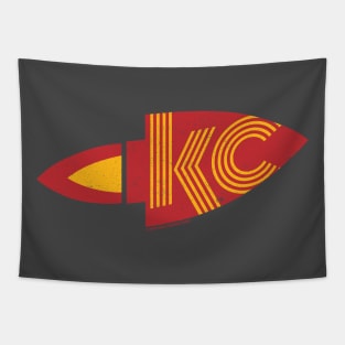 Kansas City Rocket Tapestry