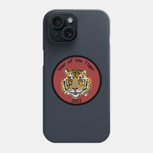 Year of the Tiger 2022 Big Cats Portrait Phone Case