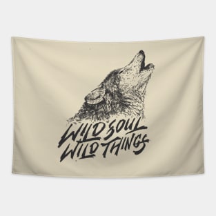 Wild Series - Wild Soul Wild Things Tapestry