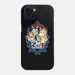 bluey happy fams Phone Case