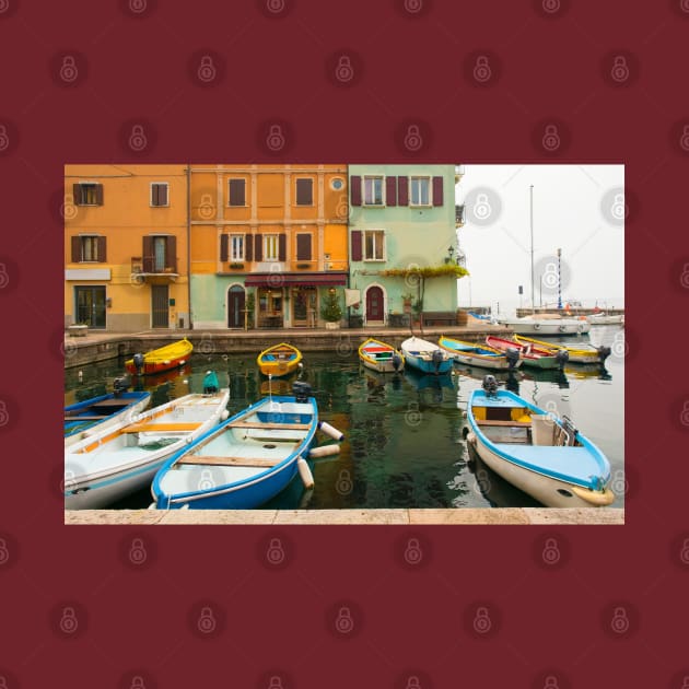 Castelletto Waterfront on Lake Garda in Italy by jojobob