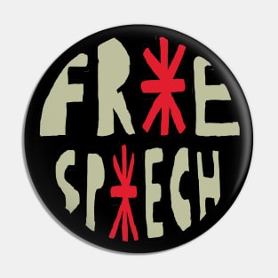 Free Speech Pin