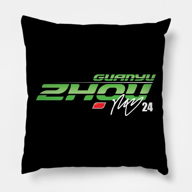 Zhou - 2024 Pillow by Nagorniak