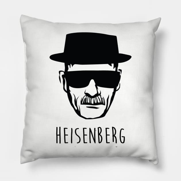 Heisenberg Pillow by mozarellatees