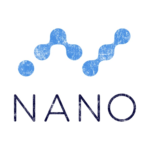 Vintage NANO Coin Cryptocurrency by vladocar