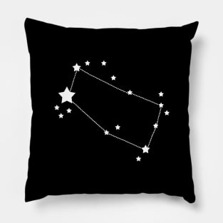 Gemini Stars Zodiac Constellation Pillow