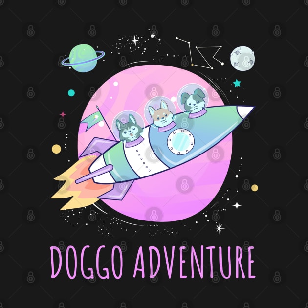 Doggo cosmic adventure by Rdxart