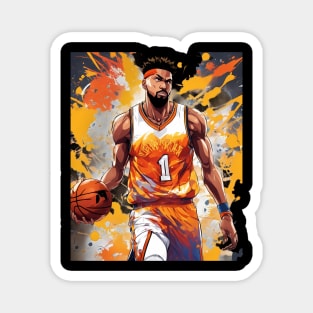 baskeball match Magnet