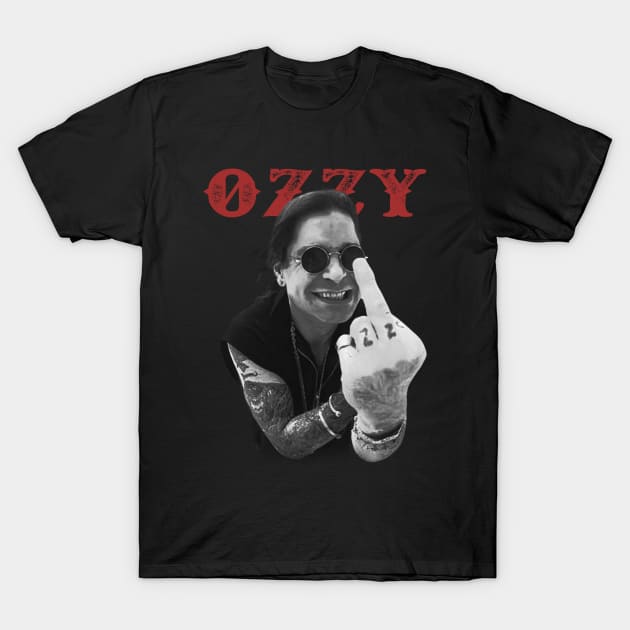 Vintage Ozzy  Middle Finger