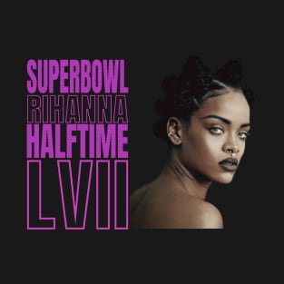 Superbowl Rihanna Halftime Show Inspired 2023 T-Shirt T-Shirt