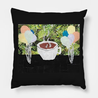 Tea Party Birthday Pillow