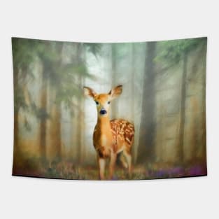 Enchanted Doe Tapestry