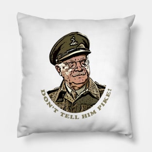 Captain Mainwaring Pillow