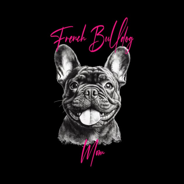 French bulldog mom by GreenMary Design