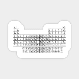 Periodic Table of Elements Magnet